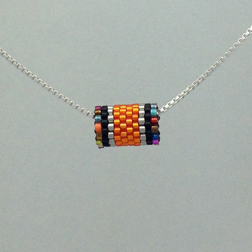 Confetti, Orange Bead